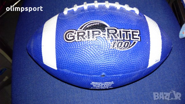 топка за американски футбол нова каучук размер 5 дължина 28см  , снимка 2 - Футбол - 24417396