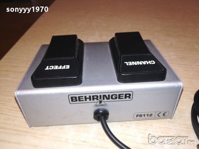 behringer fs112-channel & effect-внос швеицария, снимка 2 - Китари - 20810438