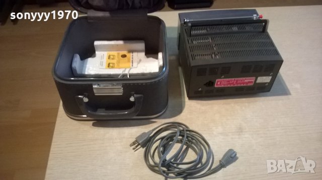 sony-made in japan-117/12v-оригинален ретро комплект с куфар, снимка 6 - Телевизори - 23056420