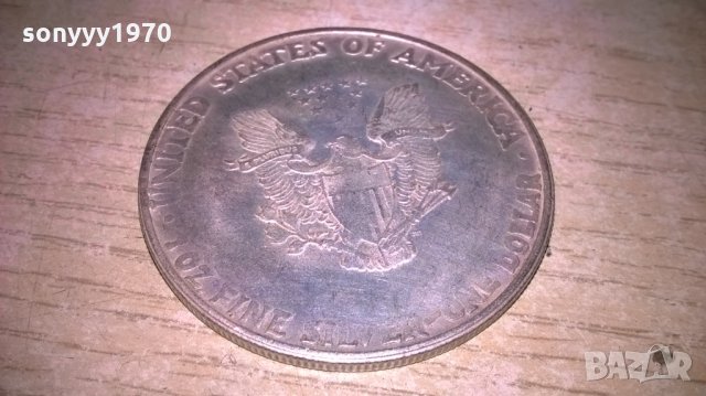 dollar 1990 liberty-4.5см-ретро колекция-внос швеицария, снимка 9 - Колекции - 23519781