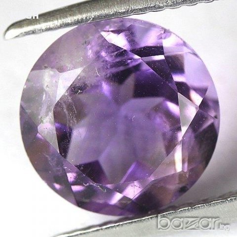 Висулка от натурален аметист 3,9кт, снимка 6 - Колиета, медальони, синджири - 19093723