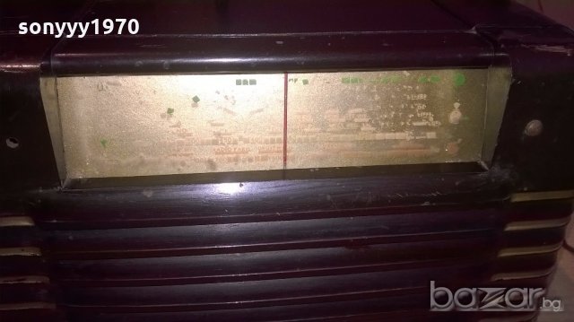 антика-бакелитово-лампово радио-внос франция, снимка 7 - Ресийвъри, усилватели, смесителни пултове - 19440136