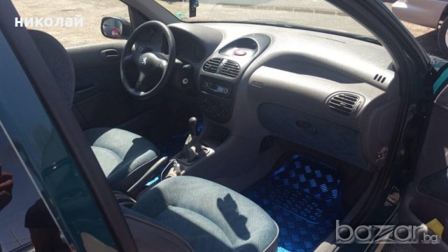 Peugeot 206 1.1 бензин, снимка 9 - Автомобили и джипове - 21259965