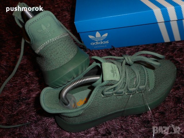 Adidas Originals Tubular Shadow Trainers In Green, снимка 8 - Маратонки - 21695549