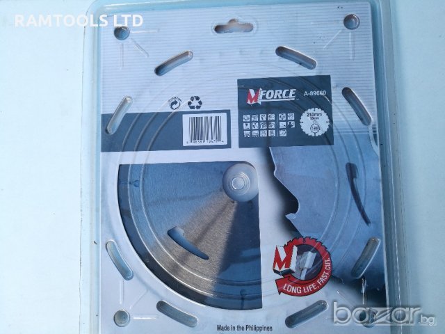 Циркулярен диск за рязане на дърво makita M force (разпродажба), снимка 2 - Други инструменти - 21075715