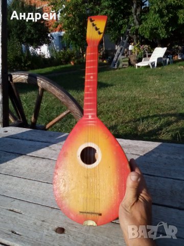Стара детска китара, снимка 5 - Антикварни и старинни предмети - 26095587