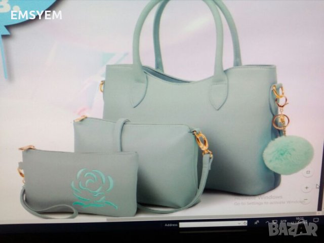 Комплект от 3 части “Модна Пролет”, снимка 3 - Чанти - 24844184