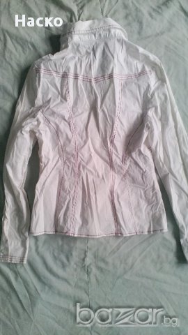 DKNY  бяла дамска риза, снимка 3 - Ризи - 11727601