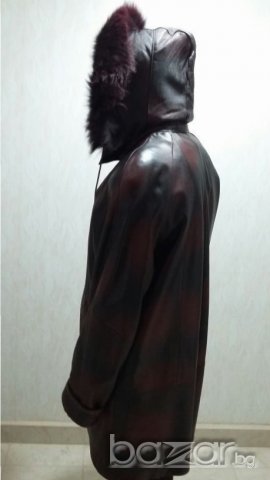 Кожено палто дамско, снимка 4 - Други - 16383844