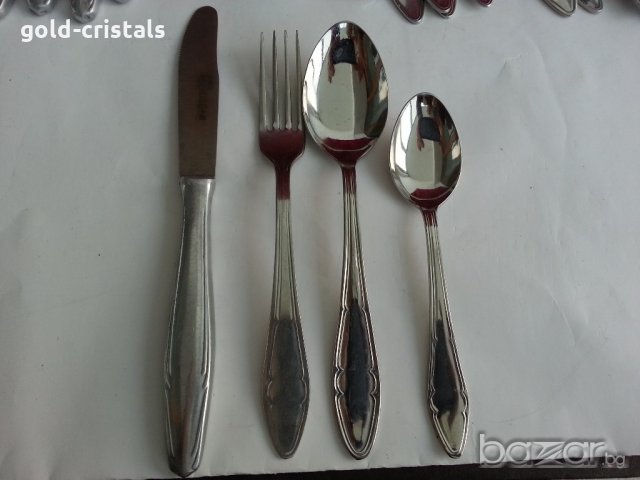 ретро български прибори за хранене  Петко Денев , снимка 7 - Антикварни и старинни предмети - 20552412