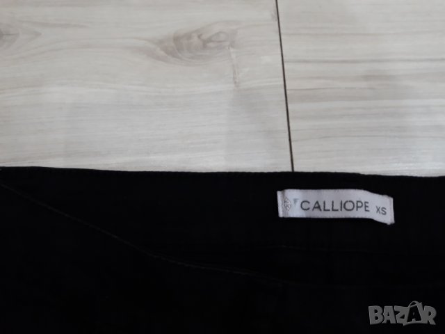 Черен дамски панталон марка Calliope, снимка 2 - Панталони - 24538045