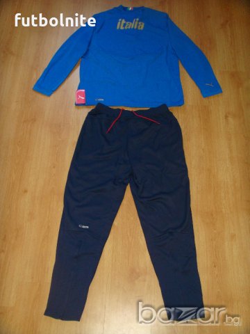  Тренировъчен Анцуг на Италия Пума тесен Italy Puma Italia Tracksuit , снимка 2 - Футбол - 19608476
