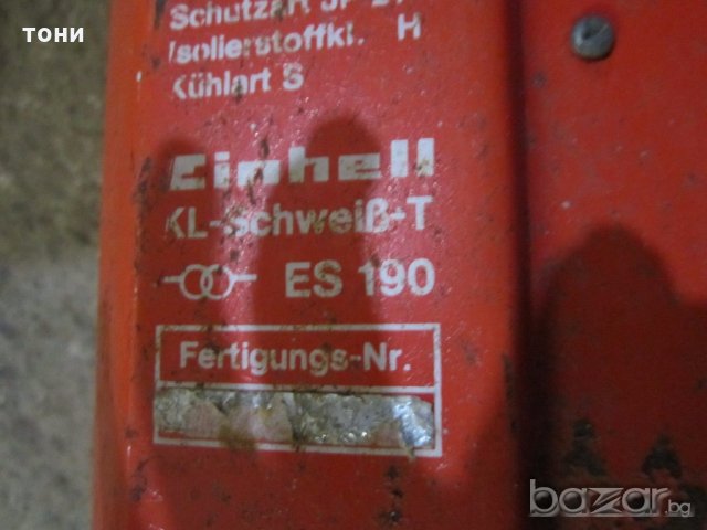 електрожен немски Айнхел 3960, снимка 6 - Други машини и части - 19816313