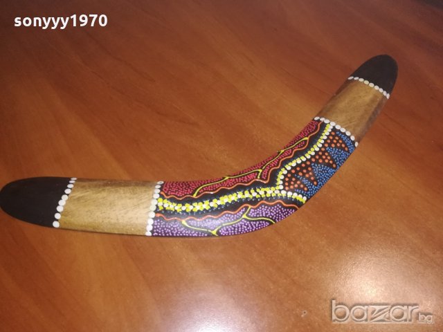 бумеранг-ретро колекция 40х6см-внос швеицария, снимка 5 - Колекции - 20949276