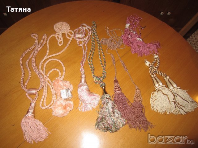 Пискюли   и шнурове   ЗА ПЕРДЕТА; ШНУР с керамика  за  АРАНЖИРАНЕ;Манекен;, снимка 10 - Декорация за дома - 18358176