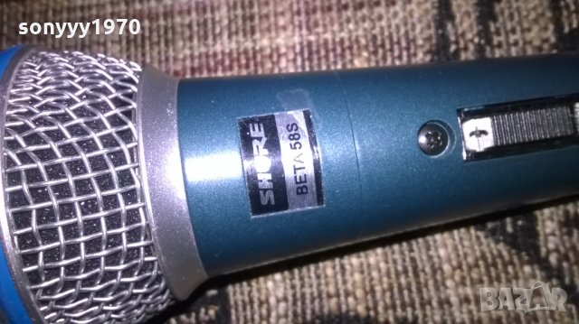shure beta sm58s-внос швеицария, снимка 3 - Микрофони - 25072561