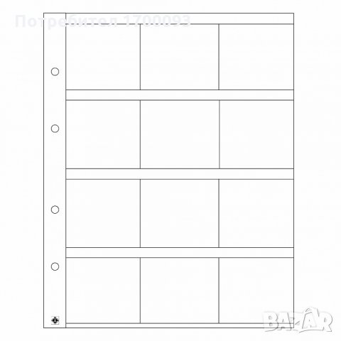 Резервни листи за албуми OPTIMA за монети - всички размери , снимка 4 - Нумизматика и бонистика - 24178458
