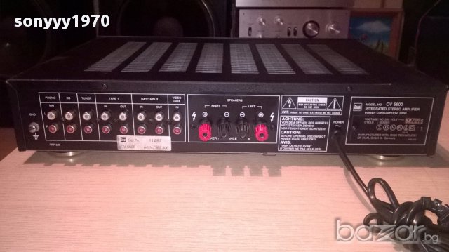 ПОРЪЧАН-Dual cv5600 audiophile concept high current-w.germany-за ремонт, снимка 11 - Ресийвъри, усилватели, смесителни пултове - 16687815