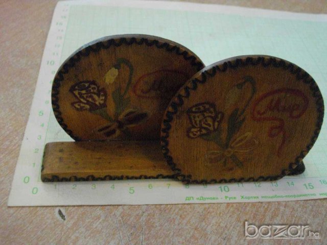 Салфетник пирографиран, снимка 3 - Други ценни предмети - 8075054