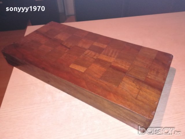 стара табла-50х50см естествен фурнир, снимка 17 - Колекции - 20979045