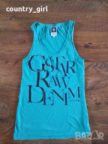 g-star dora r t wmn tank top - страхотен дамски потник, снимка 6 - Потници - 22387453
