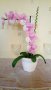 Орхидея от мъниста, снимка 8