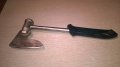 антика брадва/чук за месо или друго-33х12см, снимка 9