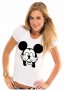 ХИТ! Дамски топ MICKEY MOUSE с FINGER принт! Поръчай тениска С Твоя Снимка или идея!, снимка 2