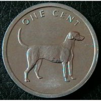 1 цент 2003 (Ловджийско куче), острови Кук, снимка 1 - Нумизматика и бонистика - 24917100