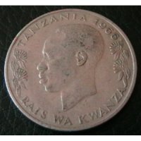 1 шилинг 1966, Танзания, снимка 2 - Нумизматика и бонистика - 21319961