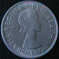 0.5 крона 1967, Великобритания, снимка 2 - Нумизматика и бонистика - 12347111