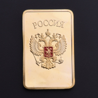 Златна монета-герба на Русия/Санкт Петербург-промоция, снимка 5 - Нумизматика и бонистика - 24301391