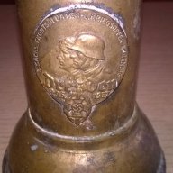 хитлериска антика-немска запалка-ретро-17х9см-внос швеицария, снимка 11 - Антикварни и старинни предмети - 18039160