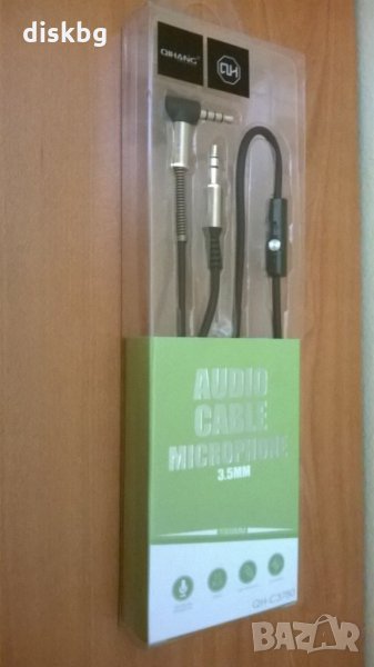 Нов кабел AUX with MIC, снимка 1