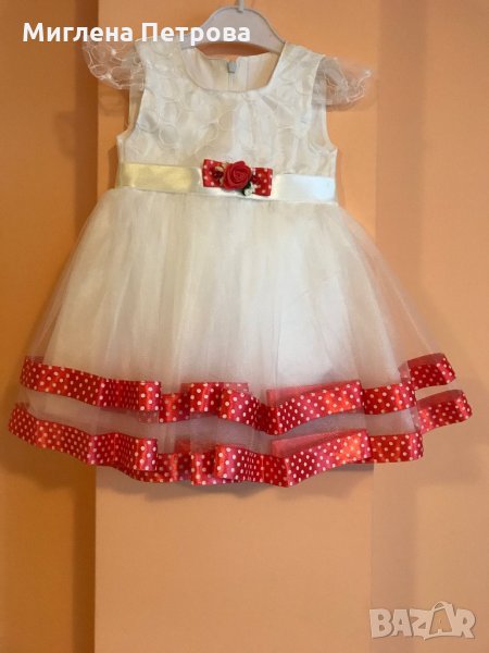 Нови детски роклички за РД/Кръщене за 1г., снимка 1