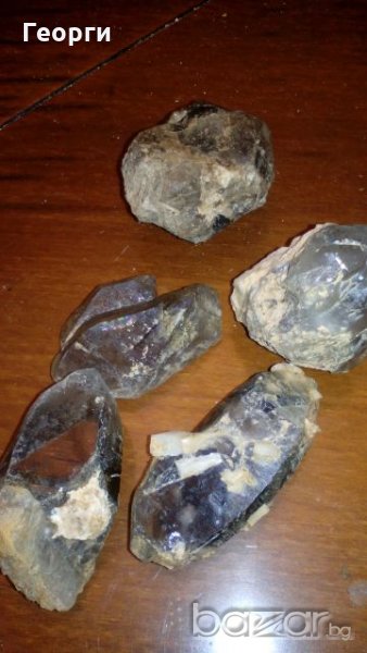 Кристали на опушен кварц лот, снимка 1