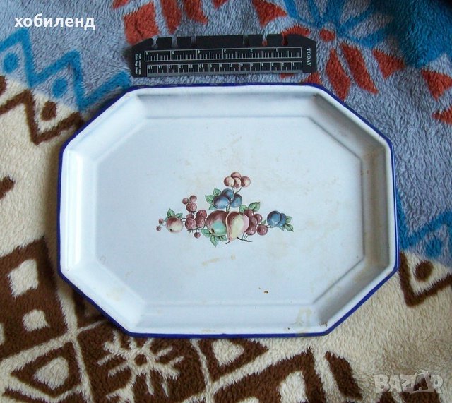 Емайлиран поднос, снимка 1