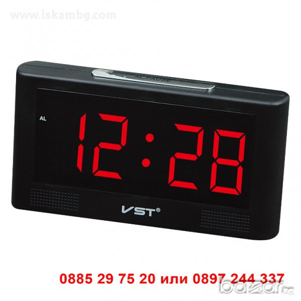 Настолен часовник големи цифри - КОД 732, снимка 1