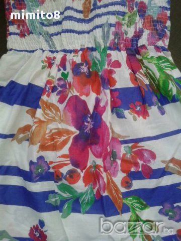Рокля на цветя, снимка 2 - Рокли - 11658445