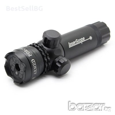 Зелен акумулаторен лазерен прицел и зарядно устройство. Лазерен мерник, бързомер, бързомерец, мерник, снимка 6 - Ножове - 9916152