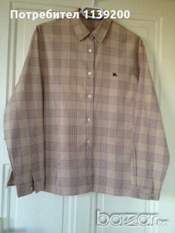 Burberry L/XL дамска риза дълъг ръкав оригинал, снимка 8 - Ризи - 17134731