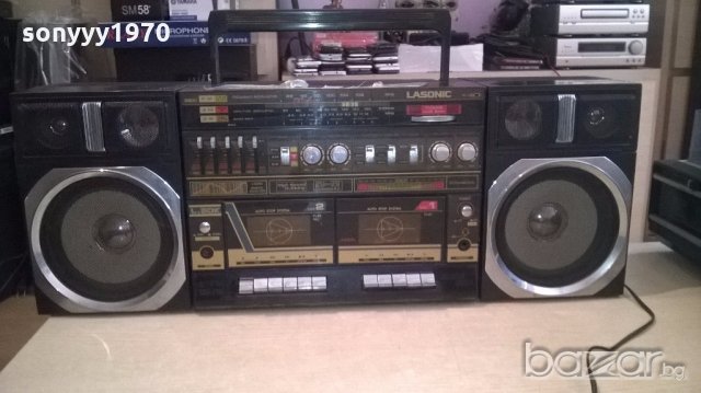 lasonic with disco light-голям двукъсетъчен-АНТИКА, снимка 5 - Ресийвъри, усилватели, смесителни пултове - 19438838