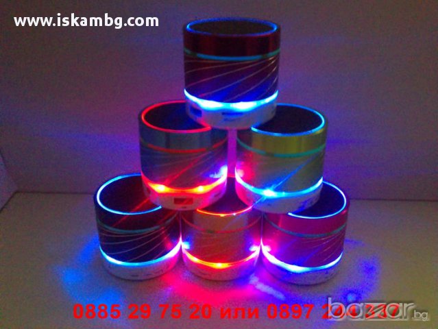 Блутут колонка с хендсфри - код S11, снимка 6 - Слушалки и портативни колонки - 12254299