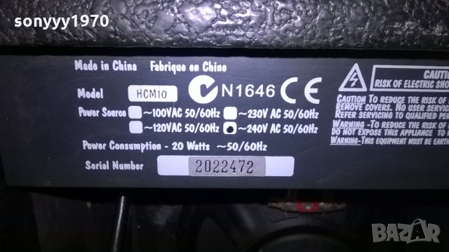 laney hcm10 guitar amplifier-30х29х18см-внос англия, снимка 12 - Ресийвъри, усилватели, смесителни пултове - 22837305