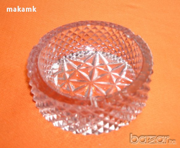 Пепелници от масивно стъкло,нови, 8 бр., снимка 5 - Други - 10518268