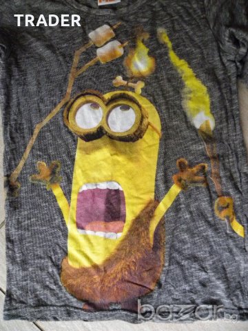 блуза тениска с дълъг ръкав MINION, размер 146-152, снимка 3 - Блузи - 18405742