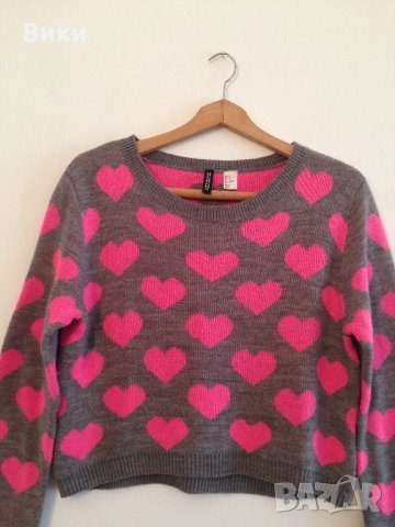 H&M красив пуловер, снимка 3 - Блузи с дълъг ръкав и пуловери - 23654827