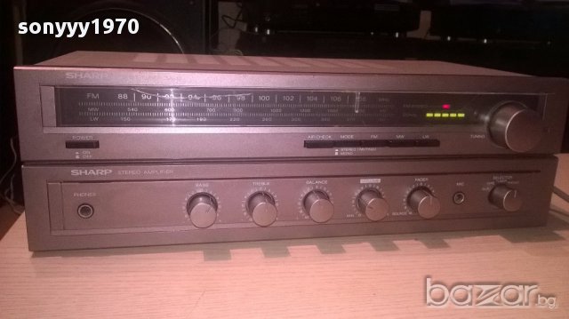 sharp sa-10hb-stereo receiver-made in japan-от швеицария, снимка 4 - Ресийвъри, усилватели, смесителни пултове - 16019877