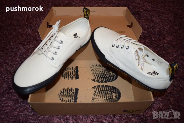 Dr Martens Pressler Canvas Ecru, снимка 3 - Маратонки - 25324003