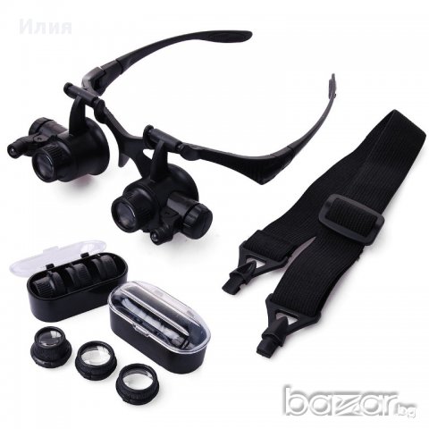 Увеличаваща лупа със светодиодна светлина 3, снимка 5 - Други инструменти - 9538806